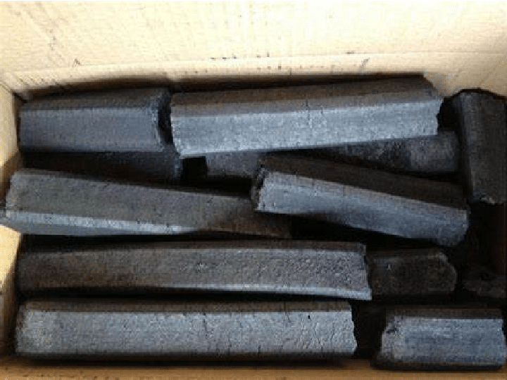 Sawdust as raw material for charcoal