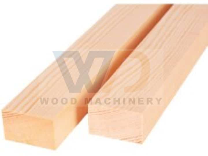 Wood pallet block