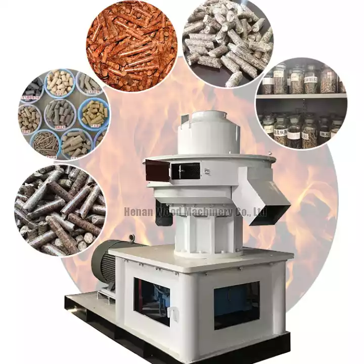 Biomass pellet-making machine