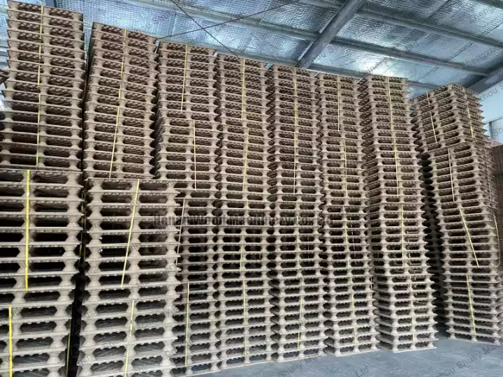 Wooden pallet factory